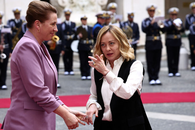 Mette Frederiksen og Giorgia Meloni går sammen om hårdt opgør med domstol: Melder klar til »ret vidtgående beslutninger«