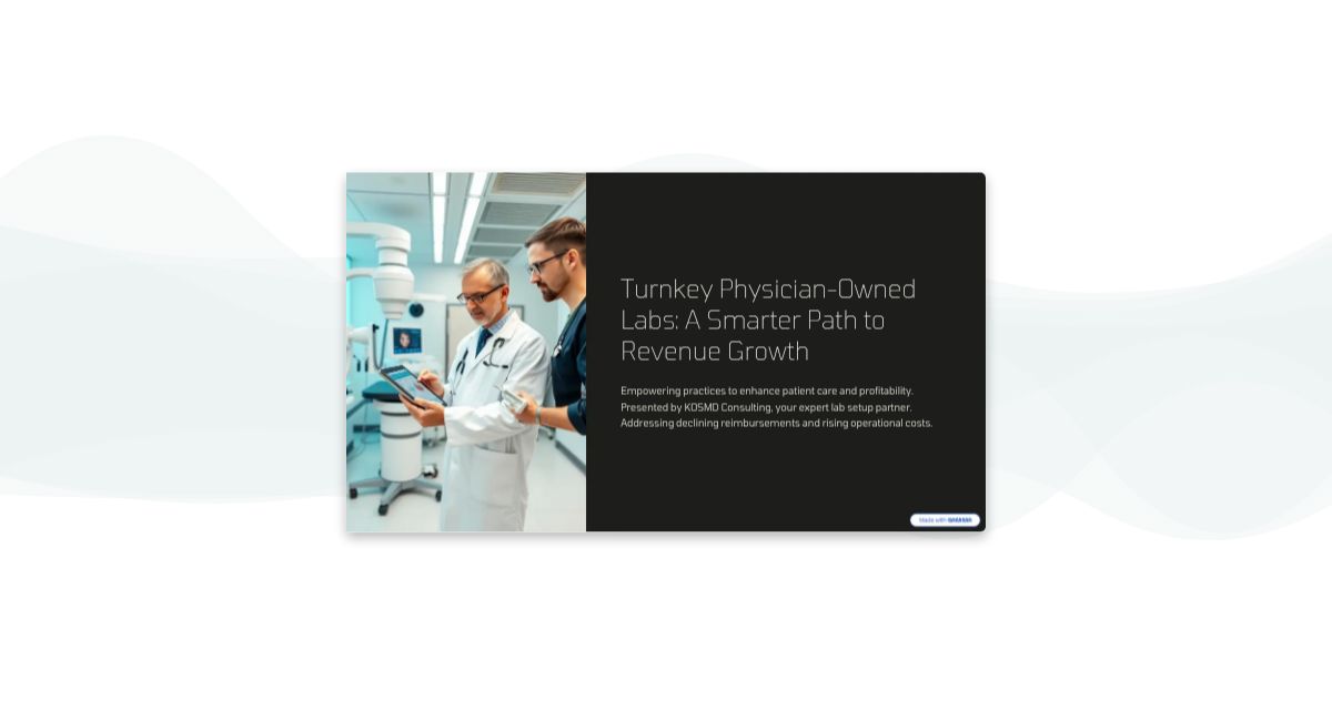 Turnkey Physician‑Owned Labs: A Smarter Path  : simplebooklet.com