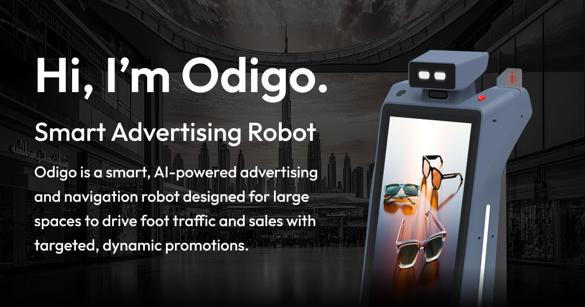 Odigo | Smart AI-Powered Advertising Robot