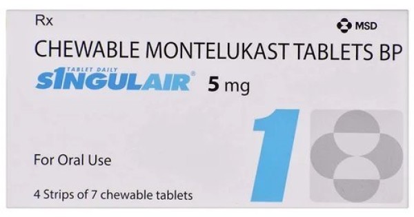 Singulair 5mg | Montelukast | Treat Asthama