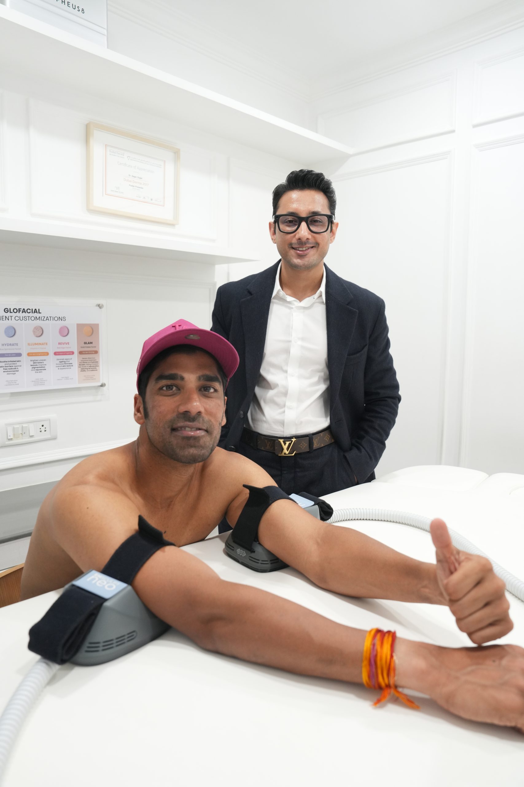 Kings XI Punjab’s Star Shashank Singh Trusts Skinwood Luxury Aesthetic Centre for Elite Core & Triceps Training with EM-Sculpt Neo - APN News