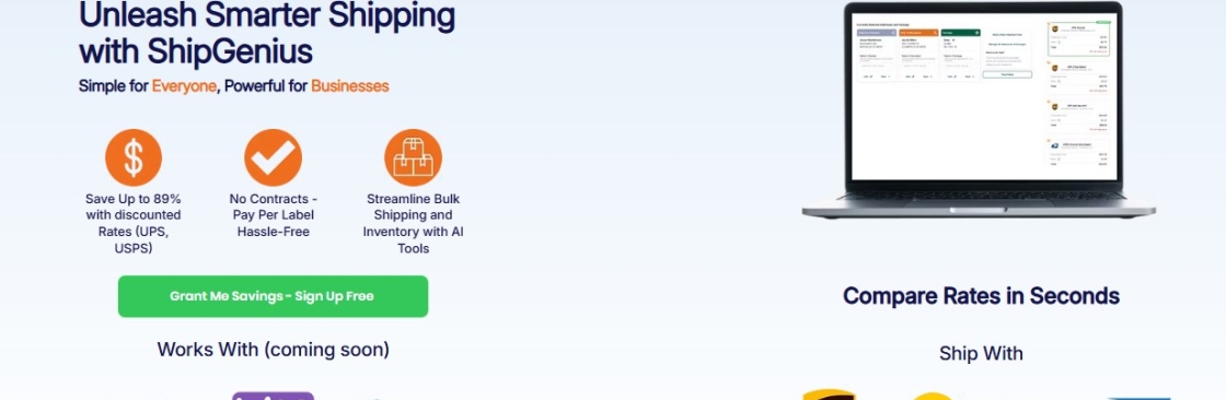 ShipGenius LLC Cover Image