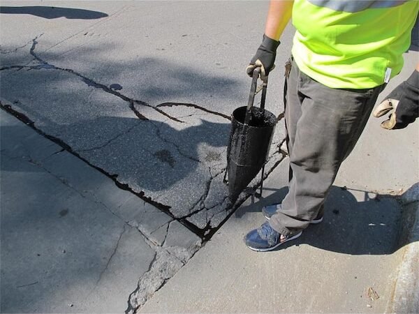 Asphalt Crack Filler in Verona, WI | Driveway & Commercial