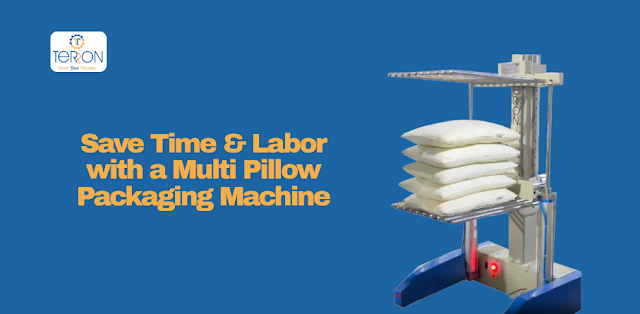 Save Time & Labor with a Multi Pillow Packaging Machine