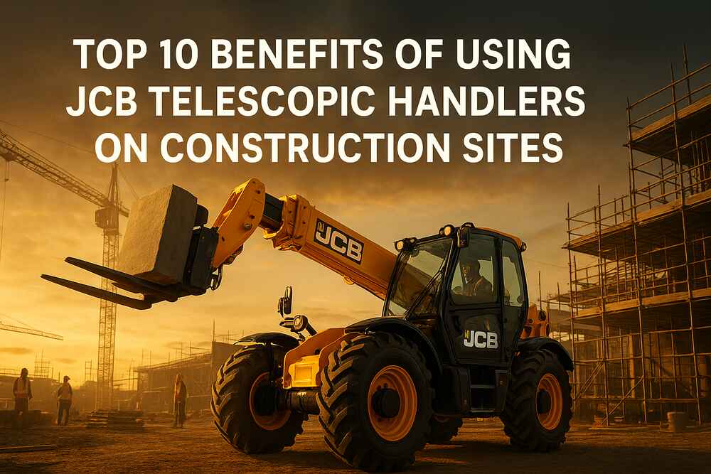 Top 10 Benefits of Using JCB Telescopic Handlers on Construction Sites