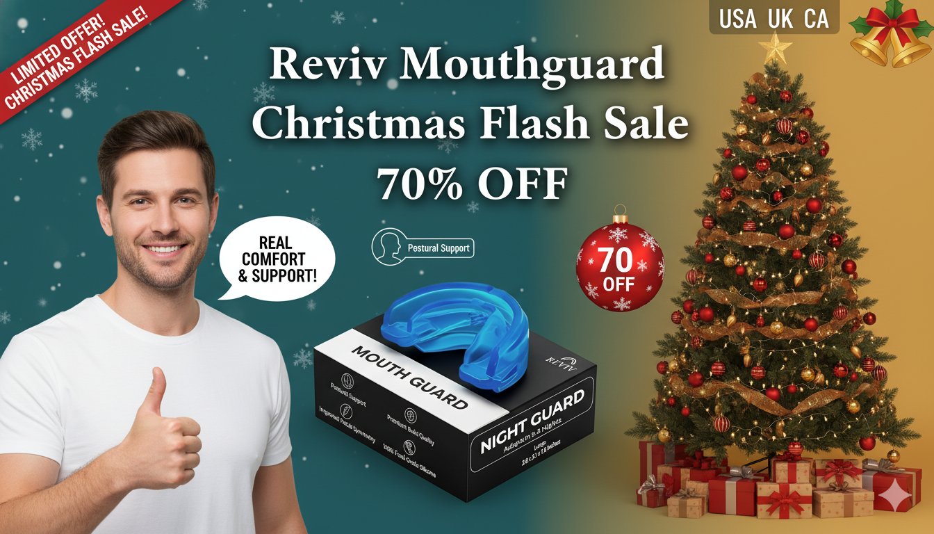 Reviv Mouthguard Christmas Flash Sale 70% OFF USA UK CA - Truffle