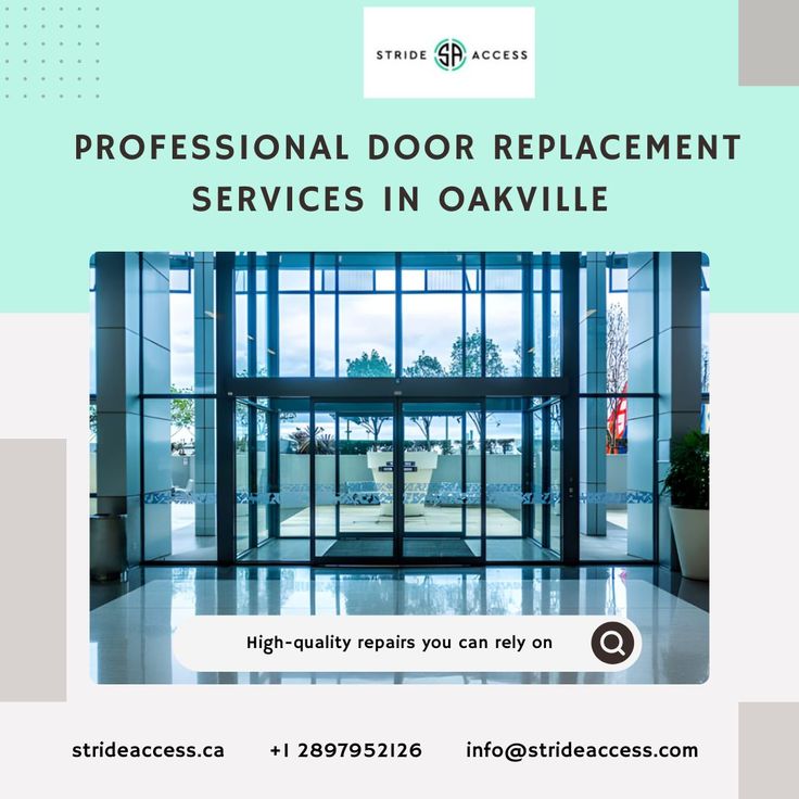 Professional Door Replacement Services in Oakville in 2025 | Replace door, Oakville, Door