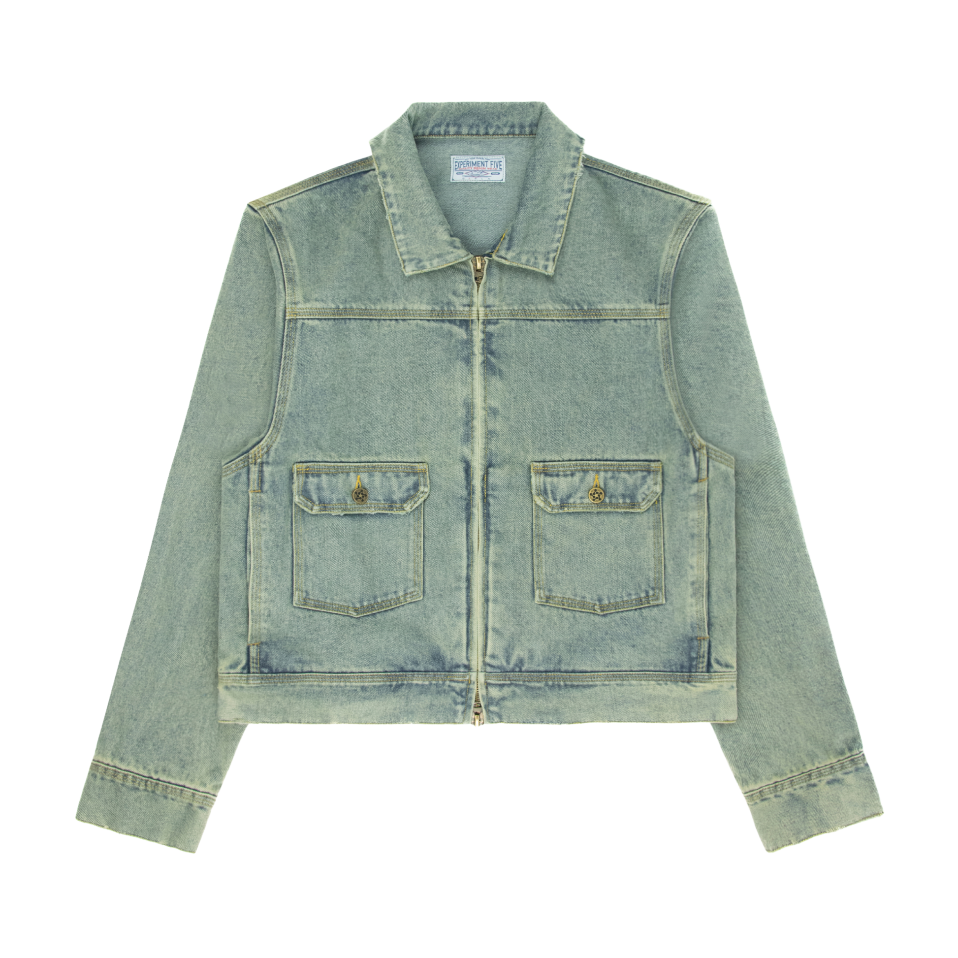 Experiment Five Denim Jacket |Get 35% OFF || Limited Stock