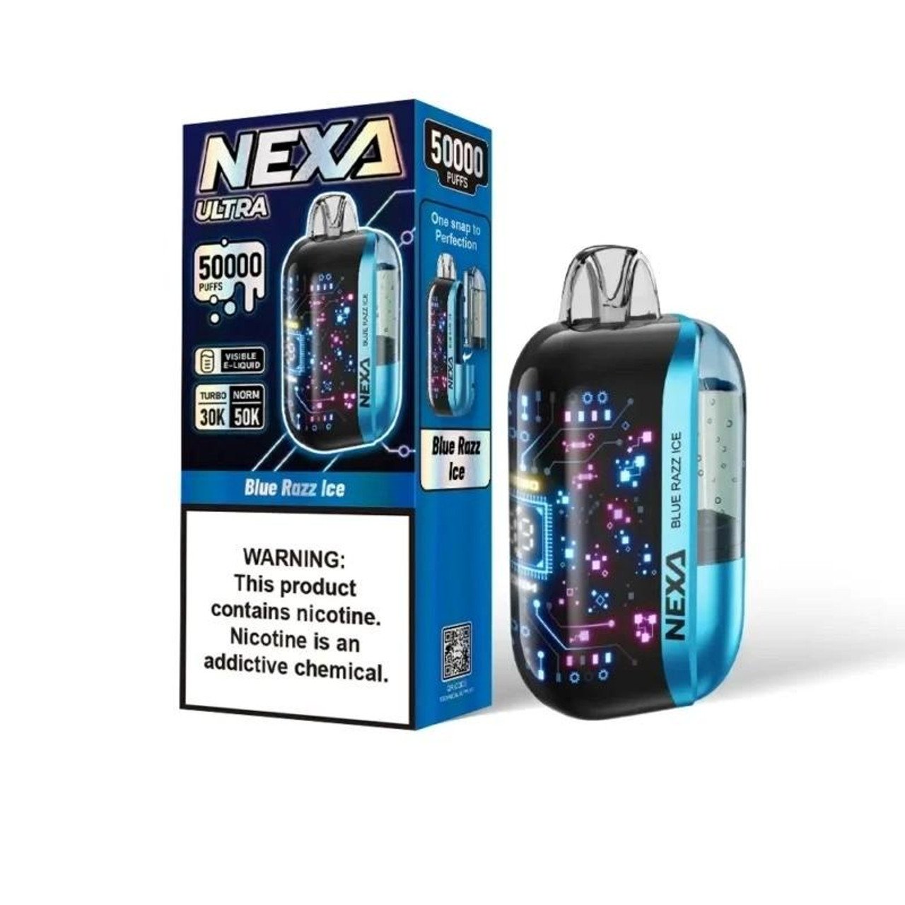 Blue Razz Ice Nexa Ultra Nexa Ultra 50k Disposable | 20 ML