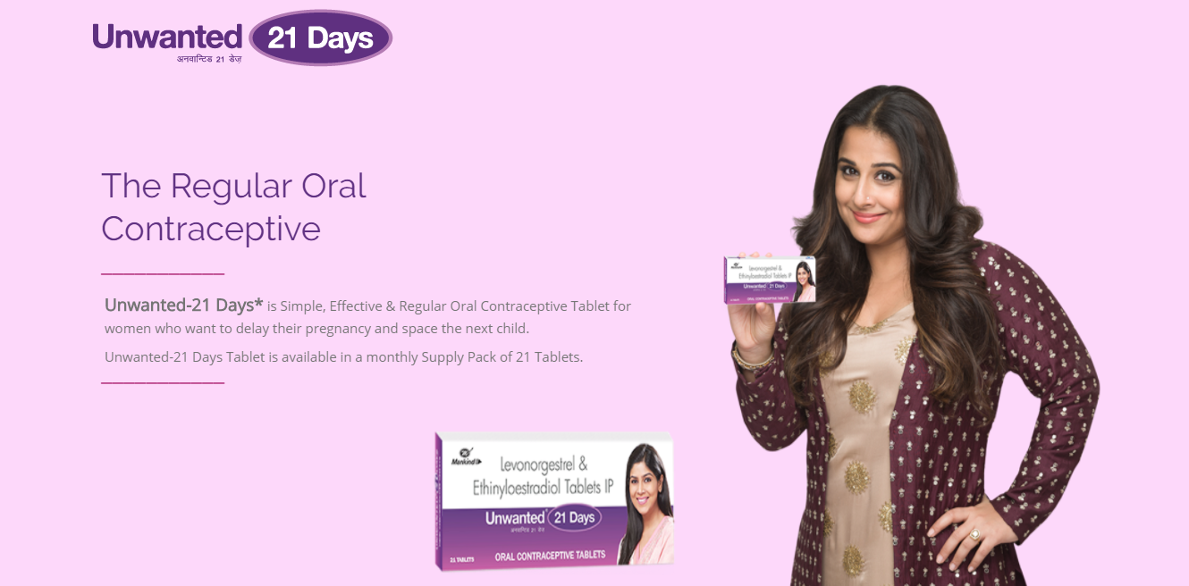 Unwanted 21 Days | Best Regular Oral Contraceptive Tablet in India
