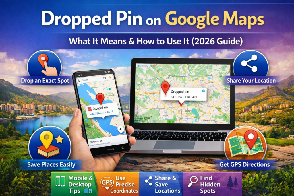 Dropped Pin on Google Maps – Complete Guide