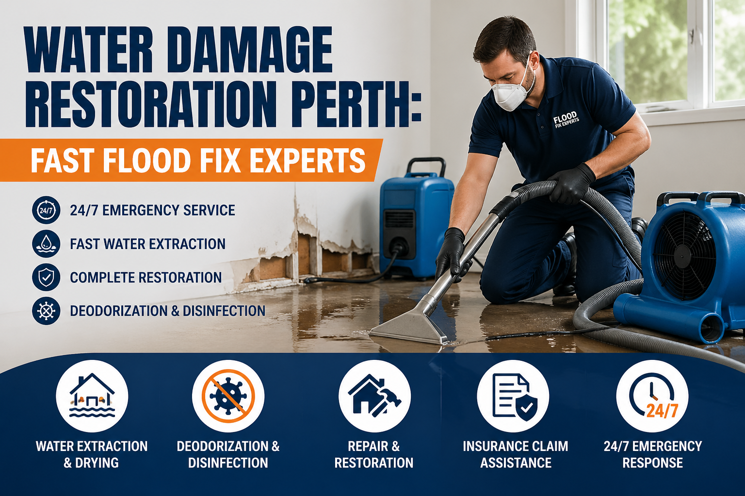 Water Damage Restoration Perth: Fast Flood Fix Experts - Factors Influencing Water Damage Restoration Costs