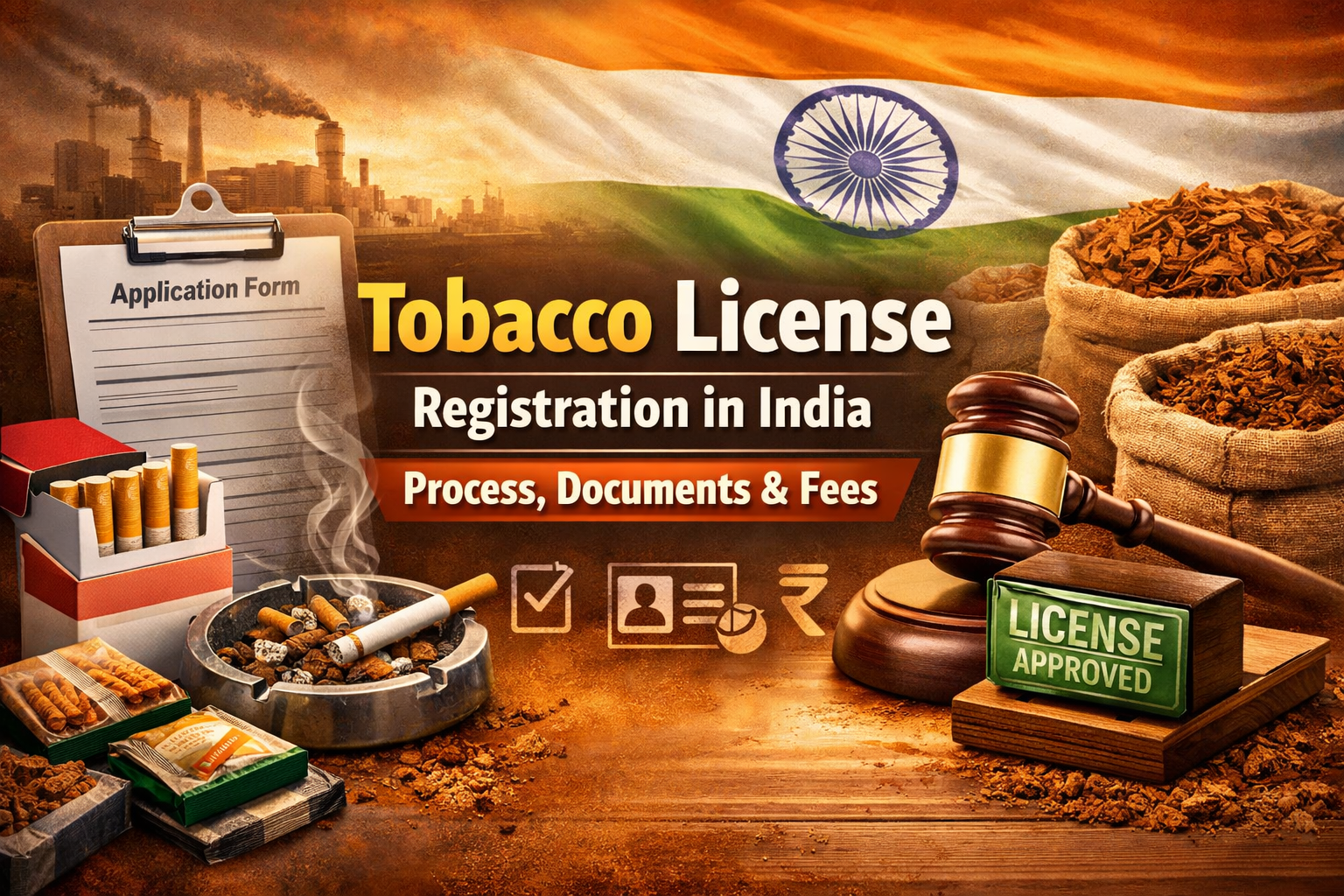 Tobacco License Registration in India | Process, Documents & Fees