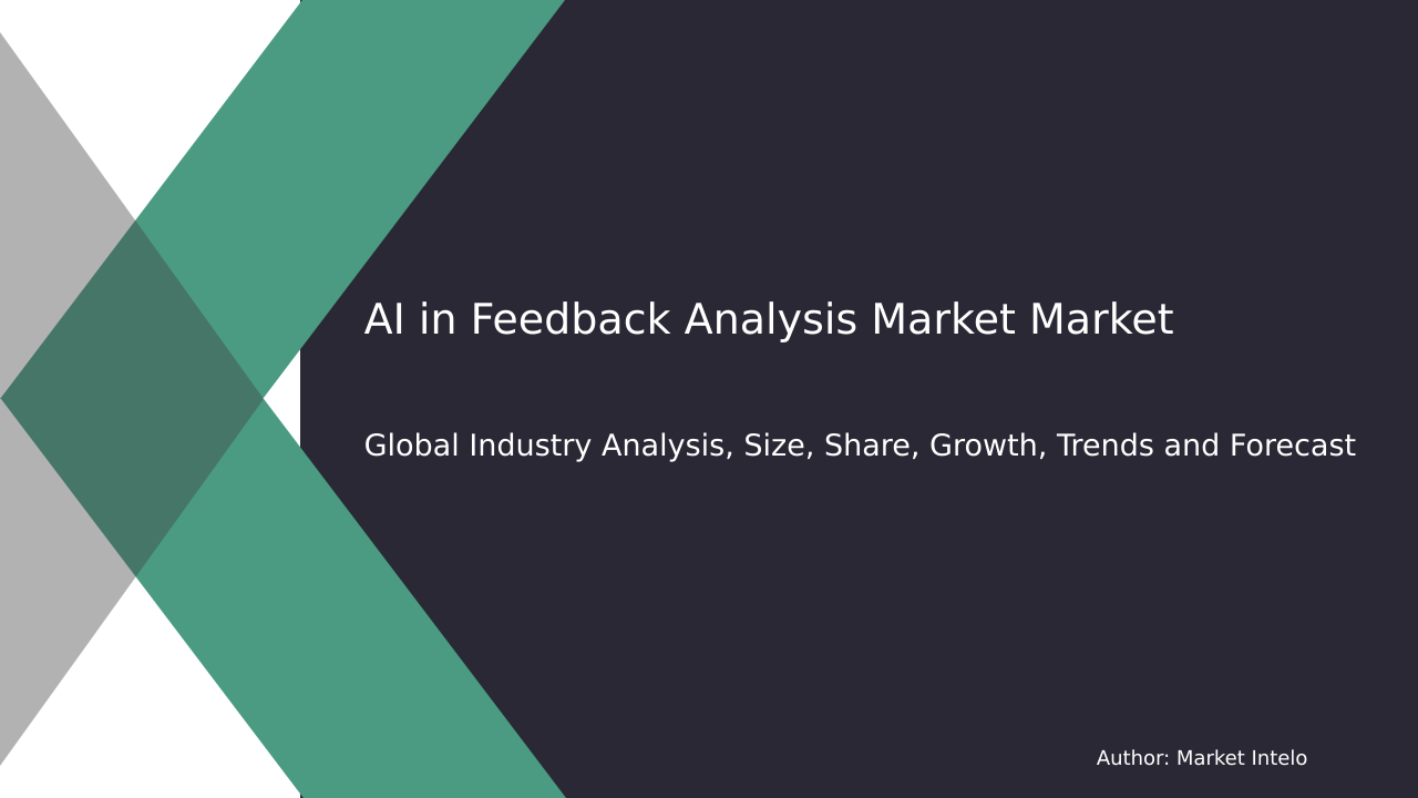AI in Feedback Analysis Market Research Report 2033