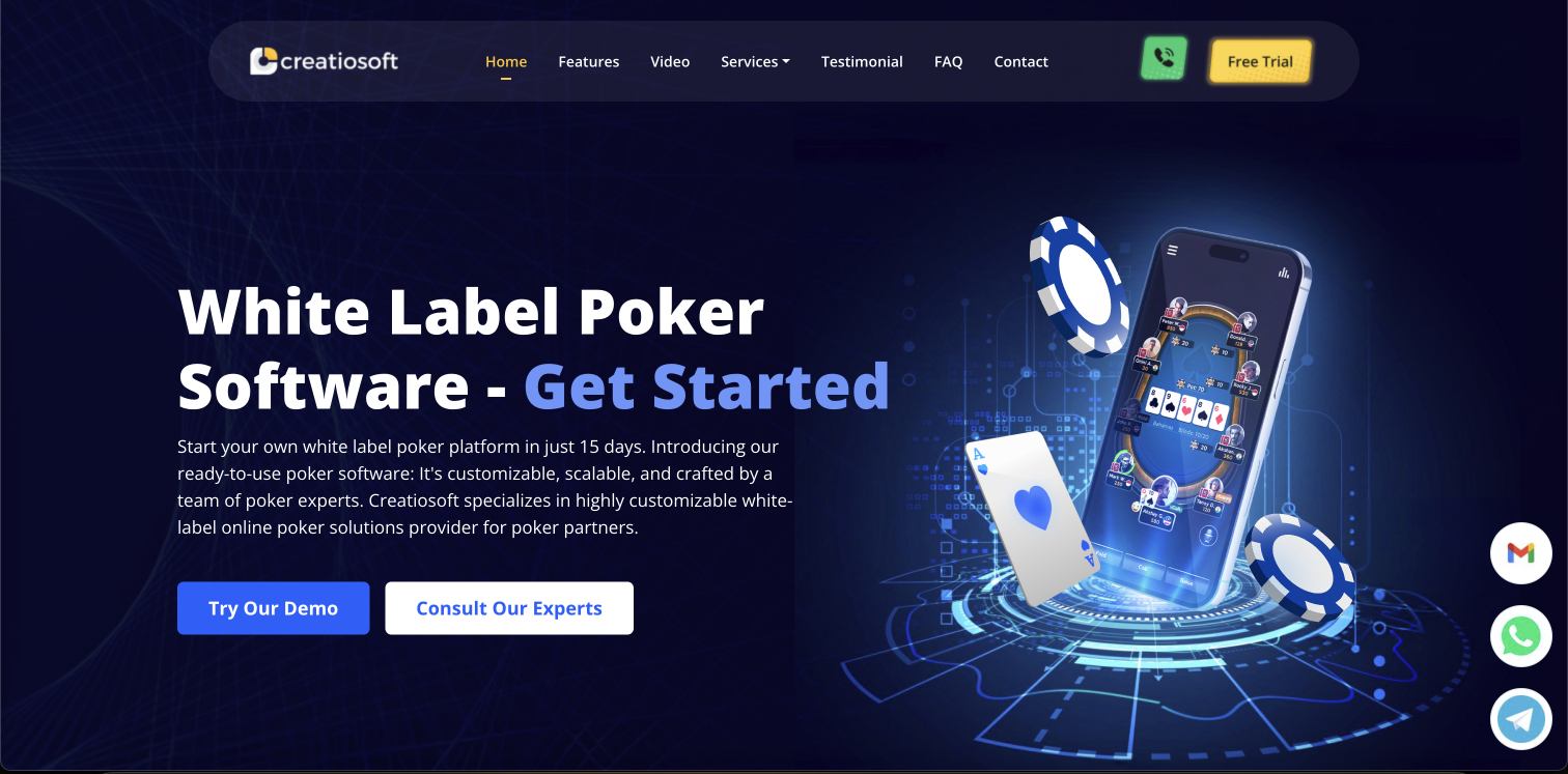 White Label Poker Software Development Company