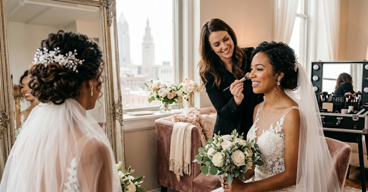 Why Brides Choose Bridal Hair and Makeup Cleveland for Elegant...