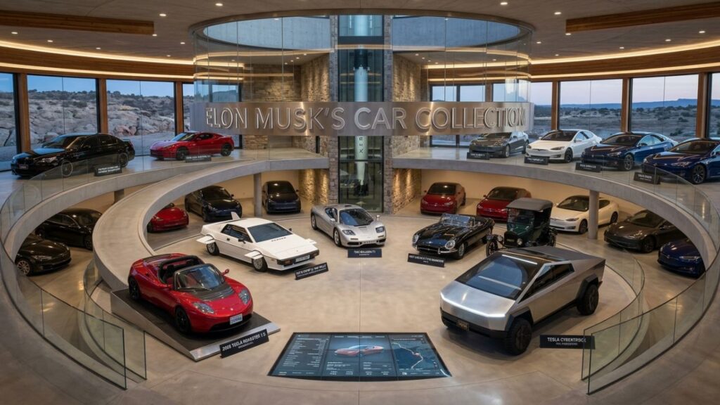 Elon Musk Car Collection 2026: Tesla, Rare Cars & Net Worth