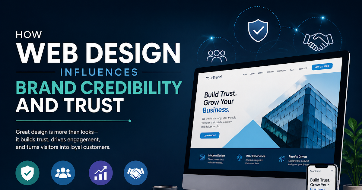 How Web Design Influences Brand Credibility and Trust