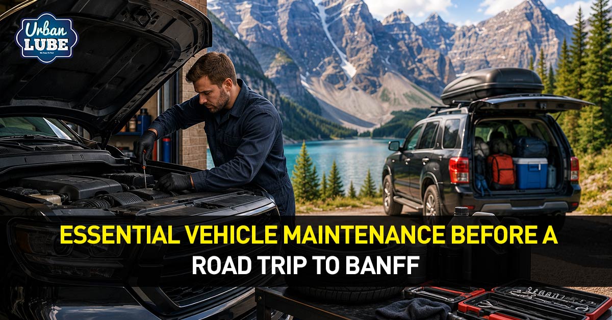 Essential Vehicle Maintenance Before a Road Trip to Banff
