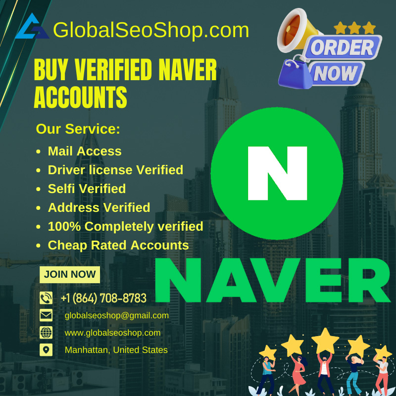 Buy Naver Accounts -Real-Name KYC Approved