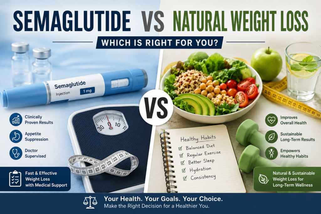 Semaglutide vs Diet: Which Weight Loss Path Is Right?