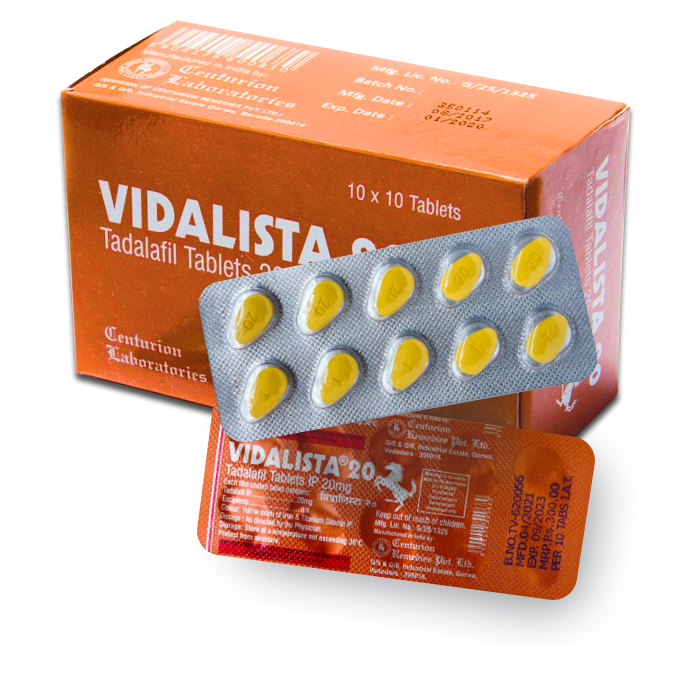 Buy Tadalafil 20mg Tablets UK | Buy Vidalista Tadalafil Online