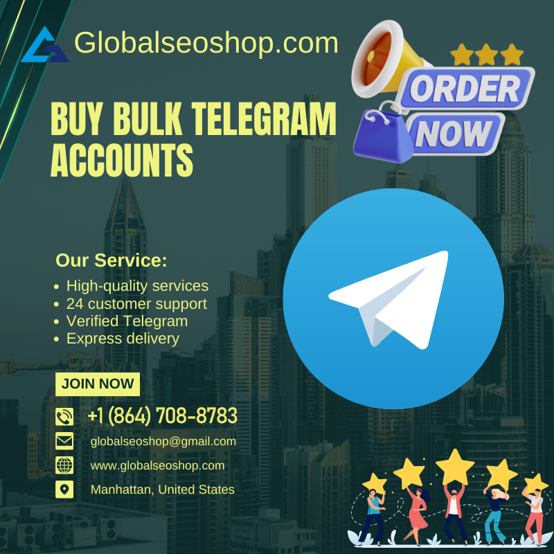 Buy Telegram Accounts -From $1.00 (Aged, PVA & Bulk)