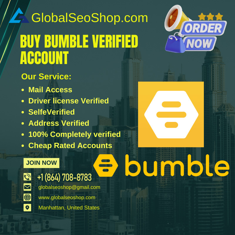 Buy Bumble Verified Account (Blue Tick) -Instant Delivery | GlobalSeoShop