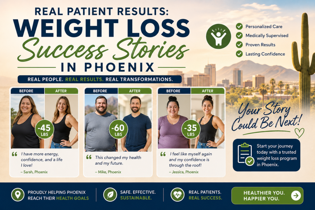 Real Patient Results: Weight Loss Success Stories in Phoenix - Laveen Medical Weight Loss LLC