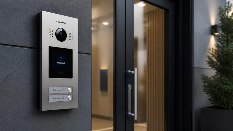 How to Upgrade Your Existing Door Entry Intercom System - COMMHAWK T...