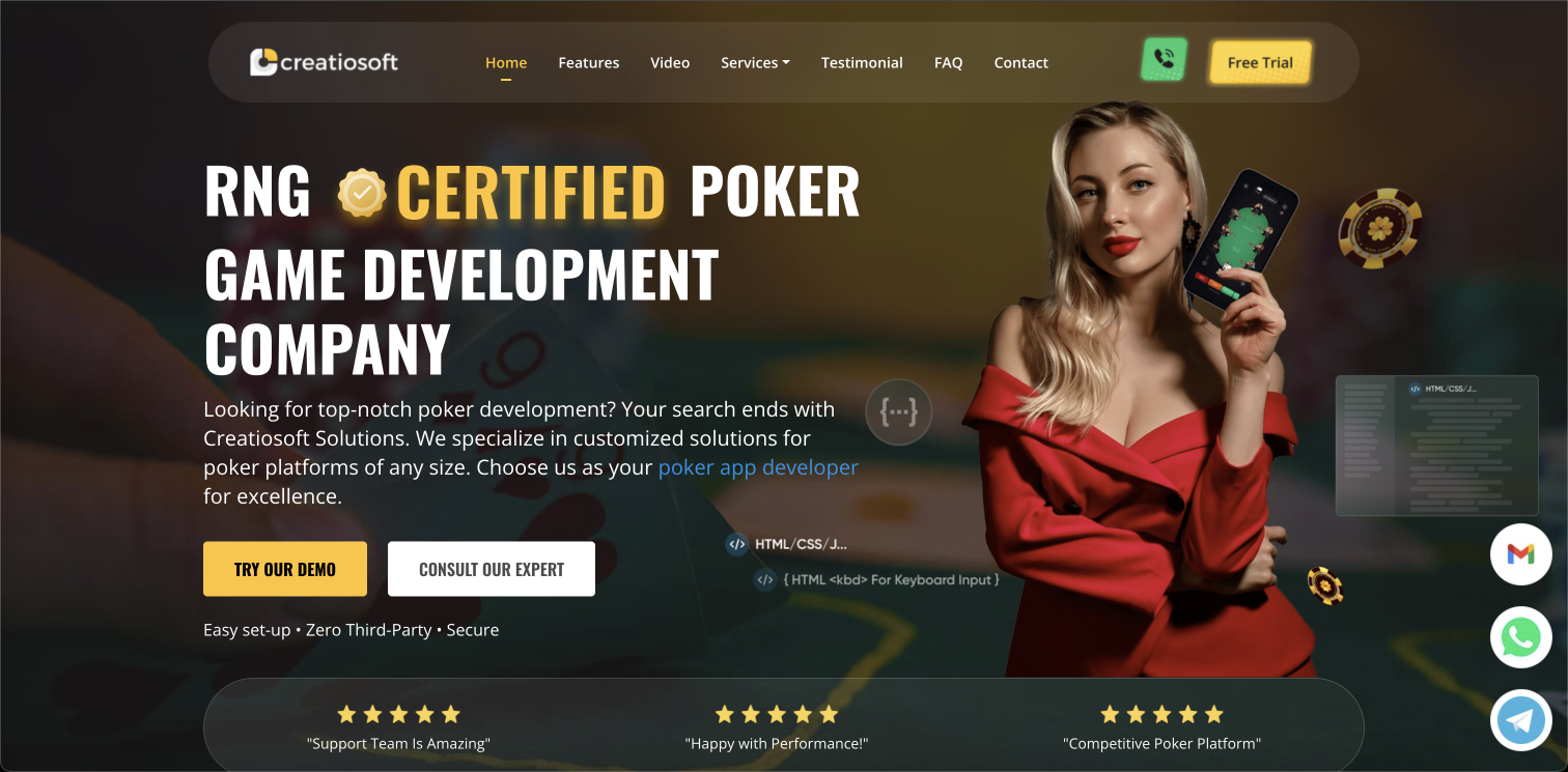 Poker Game Development Company | Custom Poker Game Software