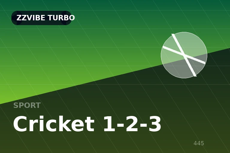 Cricket 1-2-3