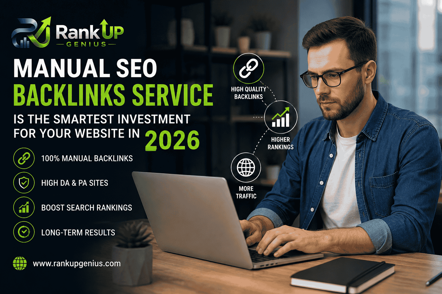 Manual SEO Backlinks Service: Quality Link Building in 2026